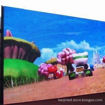 LED Full Color RGB Display Billboard with Whole Hardware/Software and 400Hz Frequency